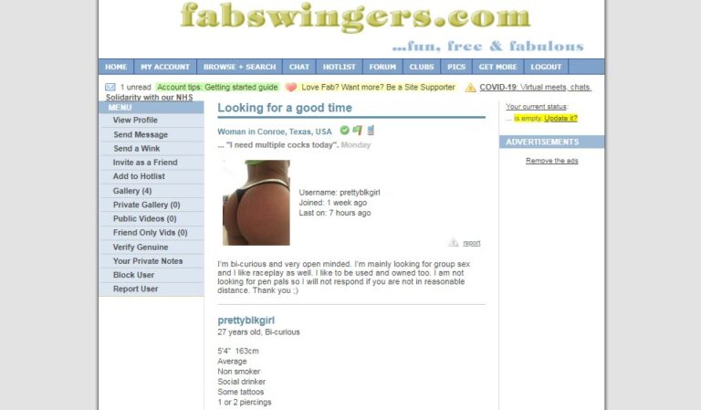 De wereld van online daten verkennen &#8211; FabSwingers Review 2023