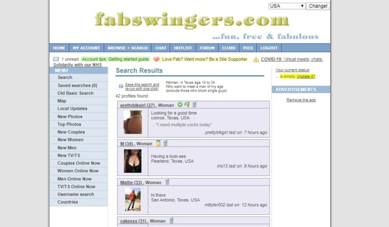 Explorer le monde des rencontres en ligne &#8211; 2023 Revue FabSwingers