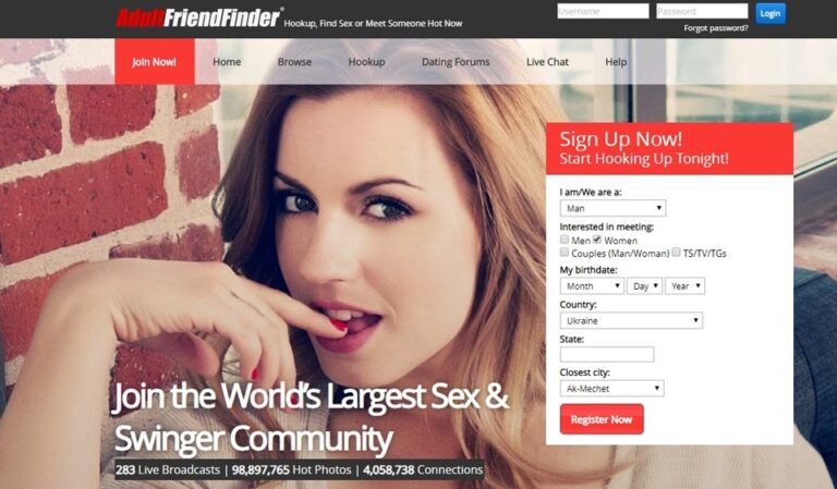 Bewertung von Adult Friend Finder: Ein detaillierter Blick auf die beliebte Dating-Plattform