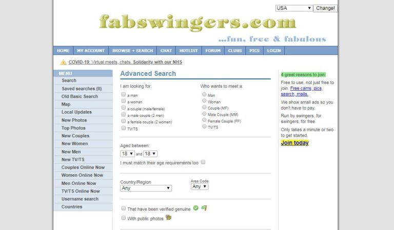 Explorer le monde des rencontres en ligne &#8211; 2023 Revue FabSwingers